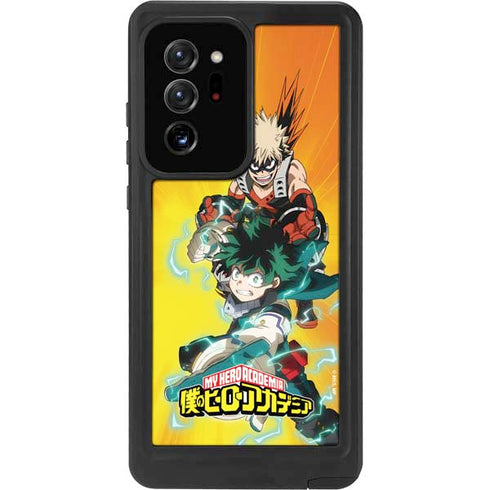 My Hero Academia Deku and Bakugo Season 5 Galaxy Note20 Ultra 5G Waterproof Case